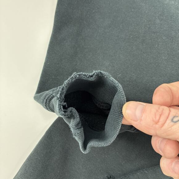 Vintage Spitfire Hoodie Men Medium Black Faded Distressed Embroidered Skate Y2K - Picture 7 of 13